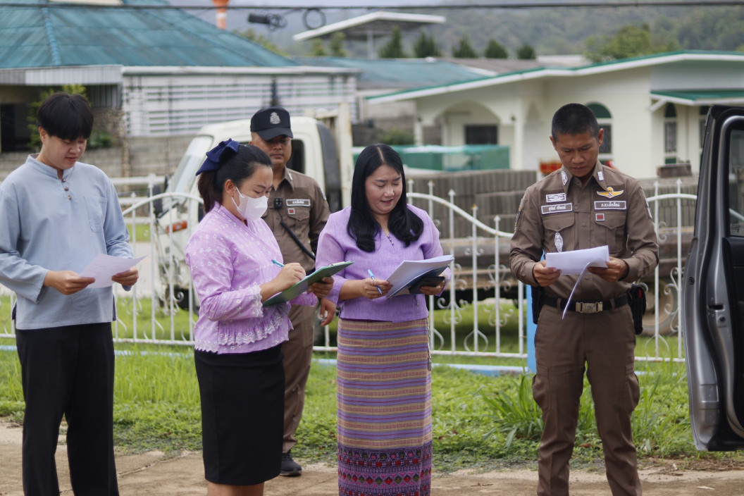 สถานศึกษาปลอดภัย | จัดกิจกรรมตรวจสภาพรถรับ-ส่งนักเรียน ครั้งที่ 2